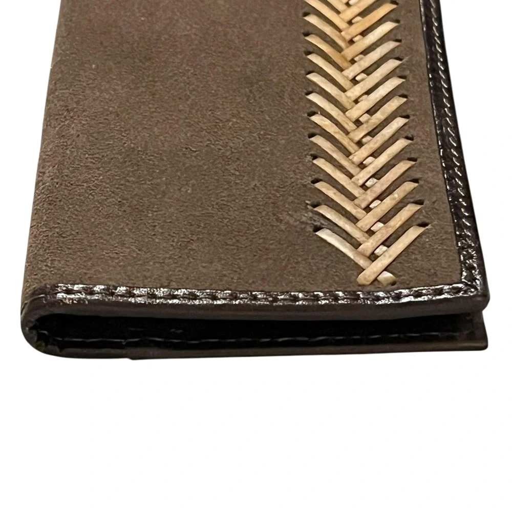 RED DIRT HAT COMPANY Men’s Brown Leather Wallet NEW FAST SHIPPING 3114-23